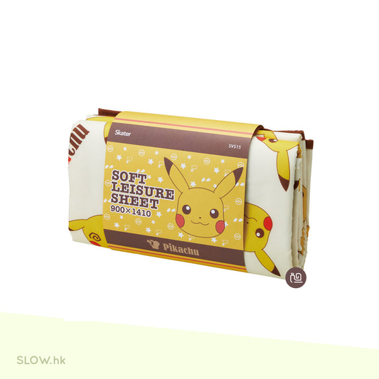 SKATER Pokemon 寶可夢 比卡超 柔軟休閒 野餐墊