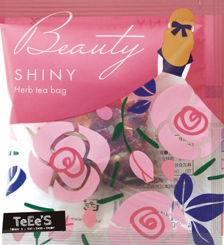 TOWA Beauty Herb Tea 花茶茶包3個裝 - Shiny 玫瑰花草
