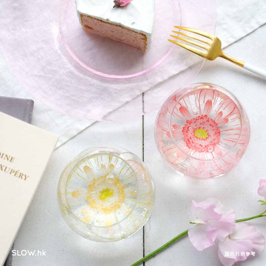 TOYO-SASAKI GLASS BENEDIRE Fleurir 非洲菊 玻璃杯 組合套裝